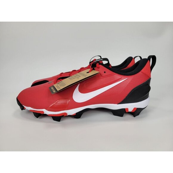 Nike Force Trout 9 Keystone Molded Baseball Cleats Mens 13 Red Black FB9728-600 - Picture 5 of 10